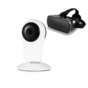 Caméra IP panoramique 720 P + casque VR offert Caméra IP panoramique 720 P + casque VR offert