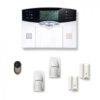 Alarme de maison sans Fil 1 à 2 pièces MN mouvement et intrusion Alarme de maison sans Fil 1 à 2 pièces MN mouvement et intrusion