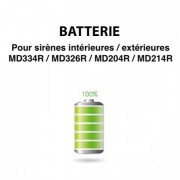 Batterie pour sirène