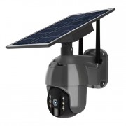 Caméra IP motorisée extérieure solaire 4MP - Wi-Fi ou 4G