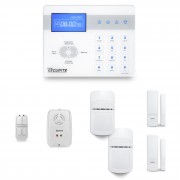 Alarme maison sans fil ICE-Bi 1 à 2 pièces mouvement + intrusion + détecteur gaz