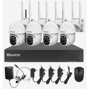 Système Vidéosurveillance WiFi NVR - caméra Motorisée