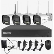 Système Vidéosurveillance WiFi NVR - caméra fusée